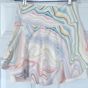 Old Navy Active multicolored athletic skirt,  shorts underneath